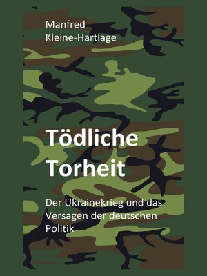 cover image of Tödliche Torheit